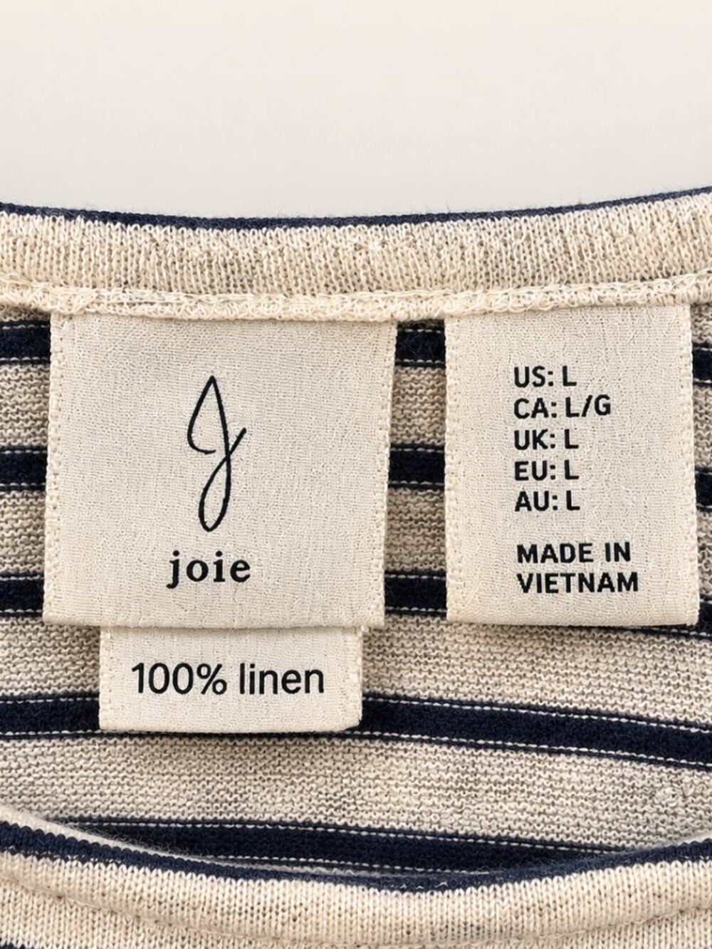 Linen Striped Top - Picture 3 of 5